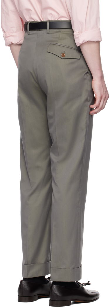 Nohavice Vivienne Westwood Vivienne Westwood Doc Trousers Šedá | 2F01001B-W011Z-, 2