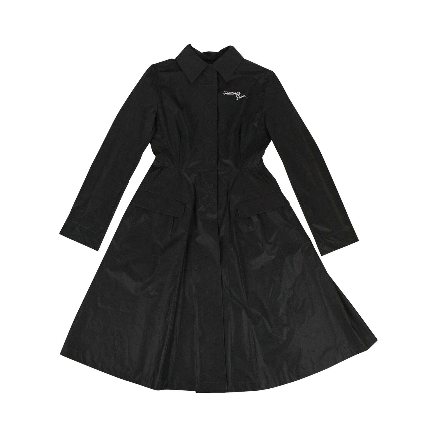 Kabáty Palm Angels Recovery Windbreaker Coat Čierna | PWEA012R19540011, 1