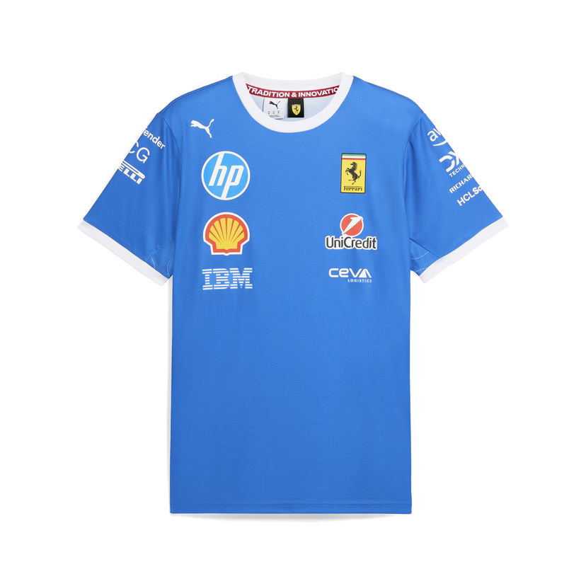 Tričko Puma Scuderia Ferrari HP Team Monza T-Shirt Modrá | 713709_01