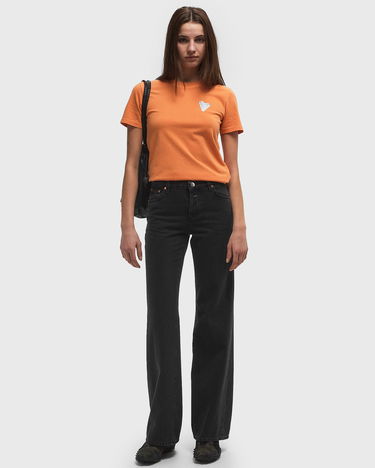 Tričko CLOSED Printed T-Shirt with Short Sleeves Oranžová | C95625-44H-AM-410, 1