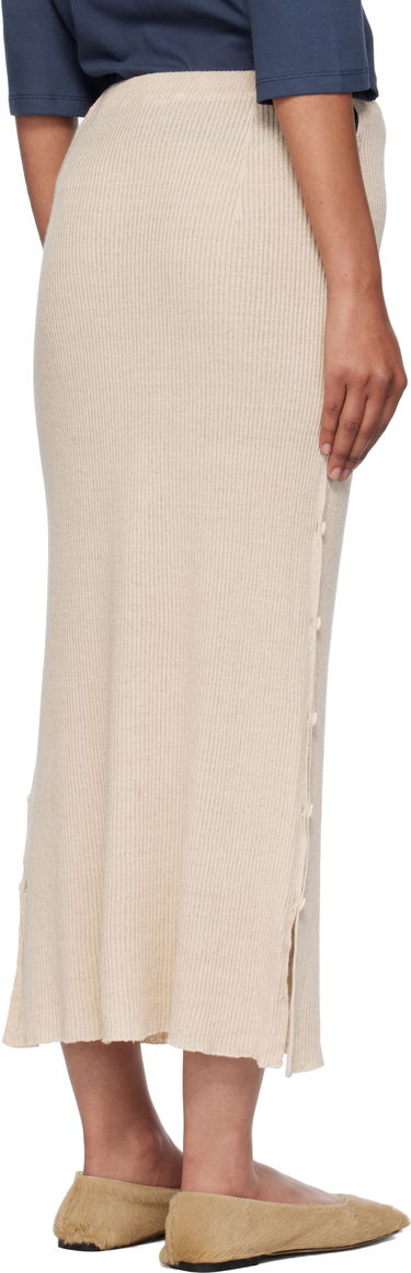 Sukňa Baserange Baserange Franca Midi Knit Skirt Béžová | SSFR-LS-AU25, 2