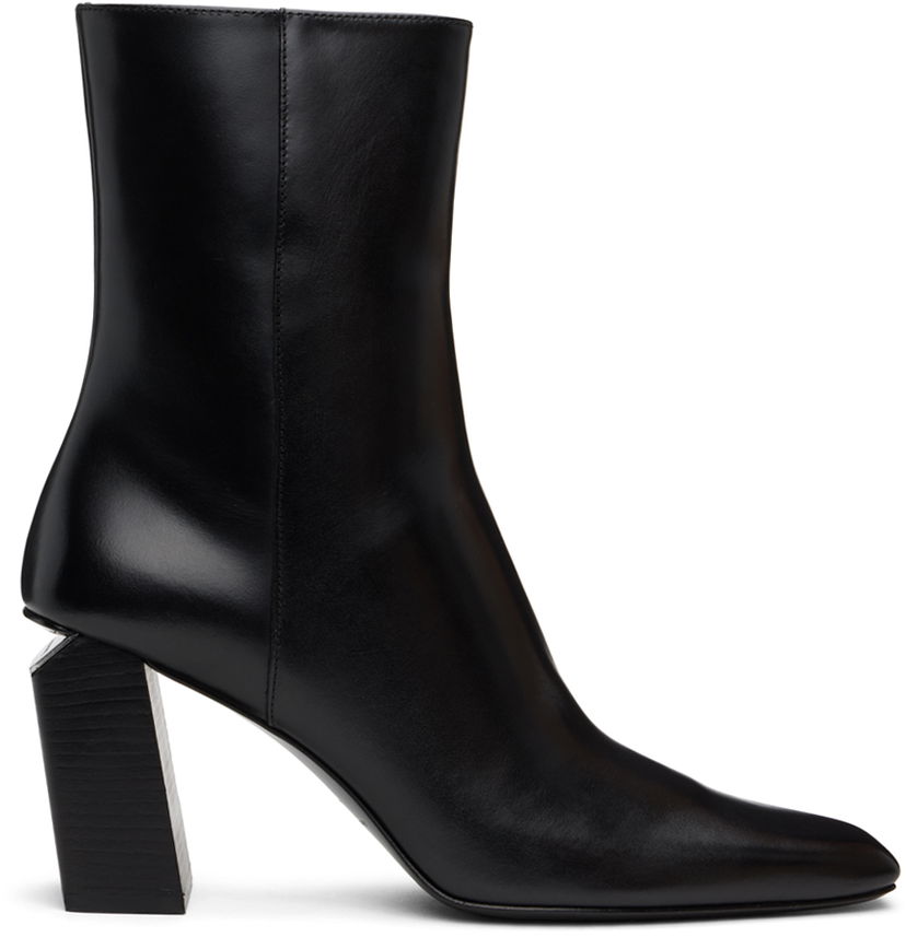 Tenisky a topánky Alexander Wang Toni 85mm Ankle Leather Boots Čierna | 30324B009