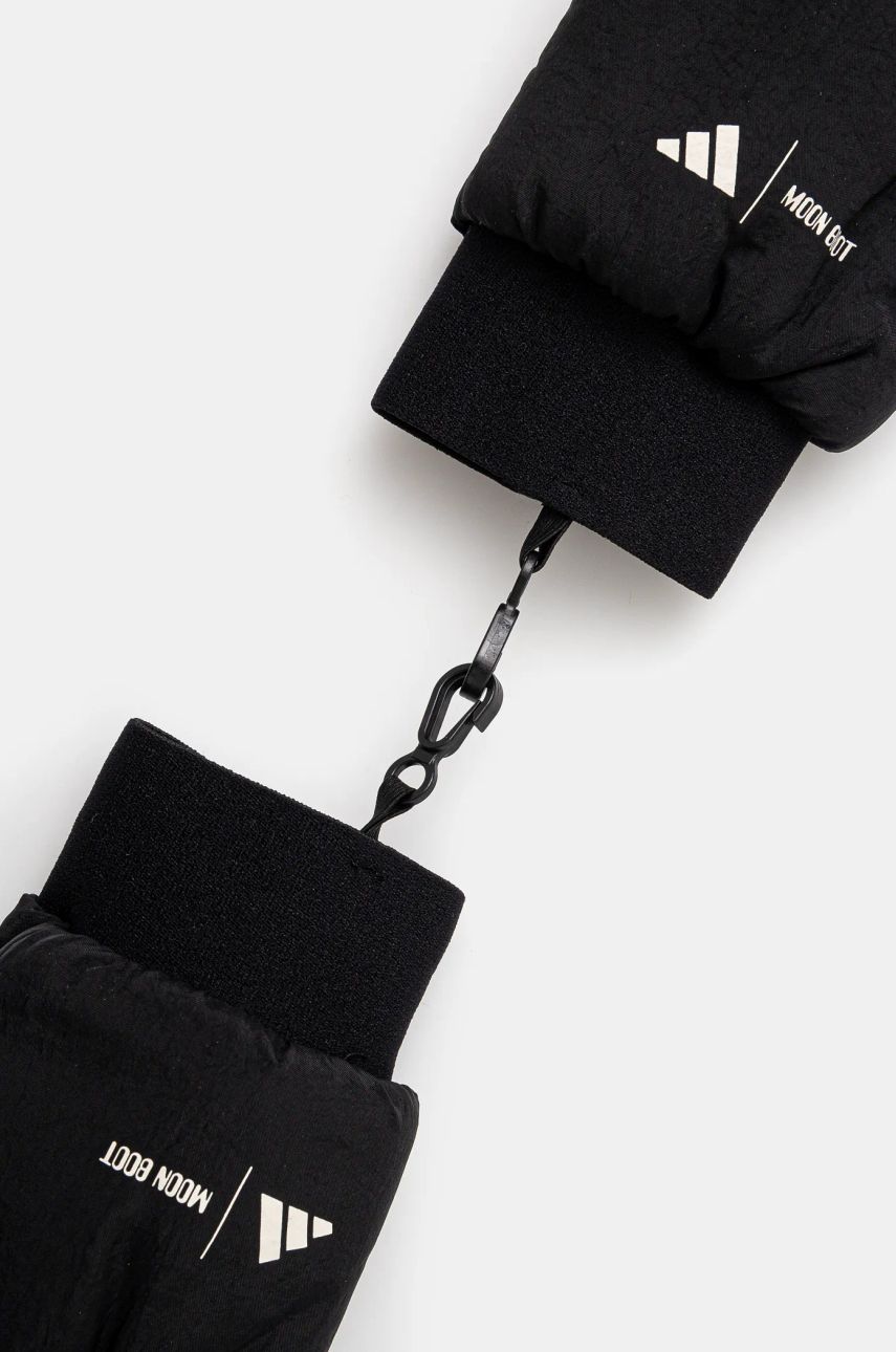 Rukavice adidas Originals Moon Boot x Black Puffer Mittens Čierna | JE1947, 1