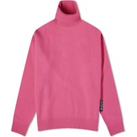 Sveter Gucci Logo Tab Turtleneck Ružová | 763343-XKDNG-5761, 1