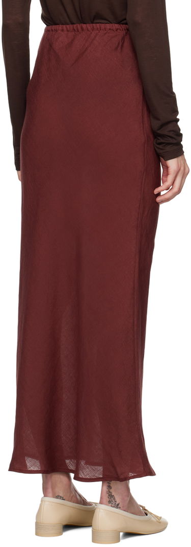 Sukňa Baserange Baserange Dydine Maxi Skirt Vínová | SKDY-LI-AU24, 2