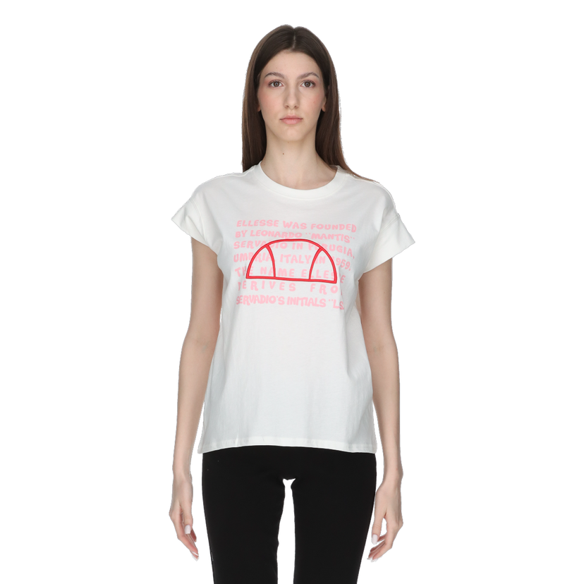 Tričko Ellesse Graphic T-Shirt Biela | ELA251F802-10
