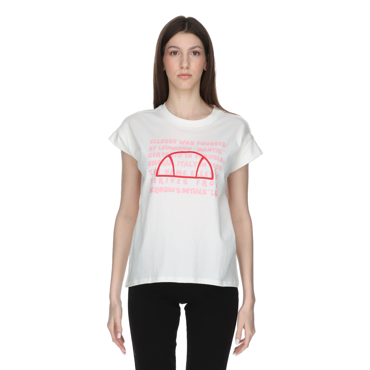 Tričko Ellesse Graphic T-Shirt Biela | ELA251F802-10, 0