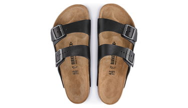 Tenisky a topánky Birkenstock Arizona Natural Leather Narrow Fit Čierna | 1023141, 2