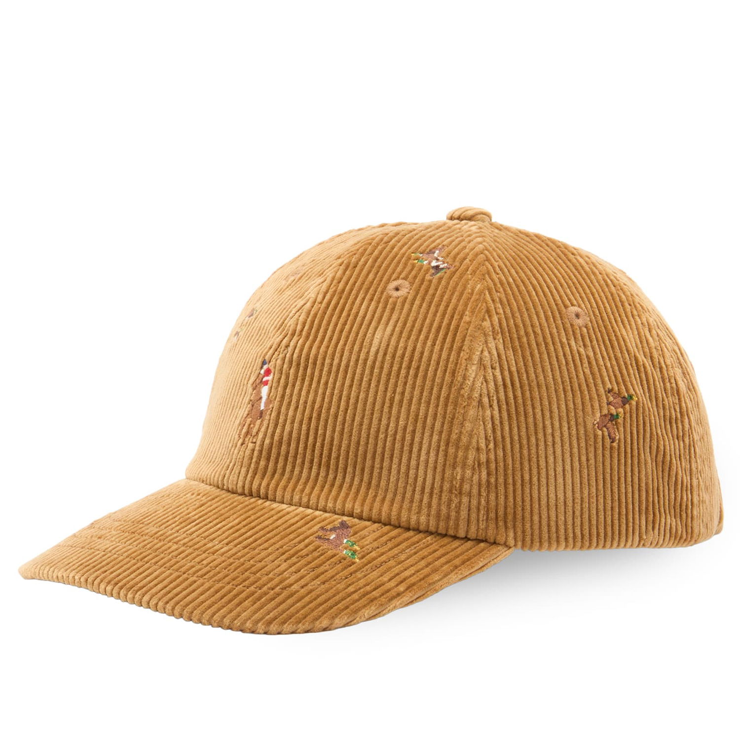 Šiltovka Polo by Ralph Lauren Corduroy Duck Cap Béžová | 710979195001-BRN, 1