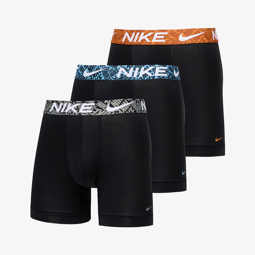 Boxerky Nike DRI-FIT Essential Micro Boxer Brief 3-Pack Multicolor Čierna | 0000KE1157-UA5