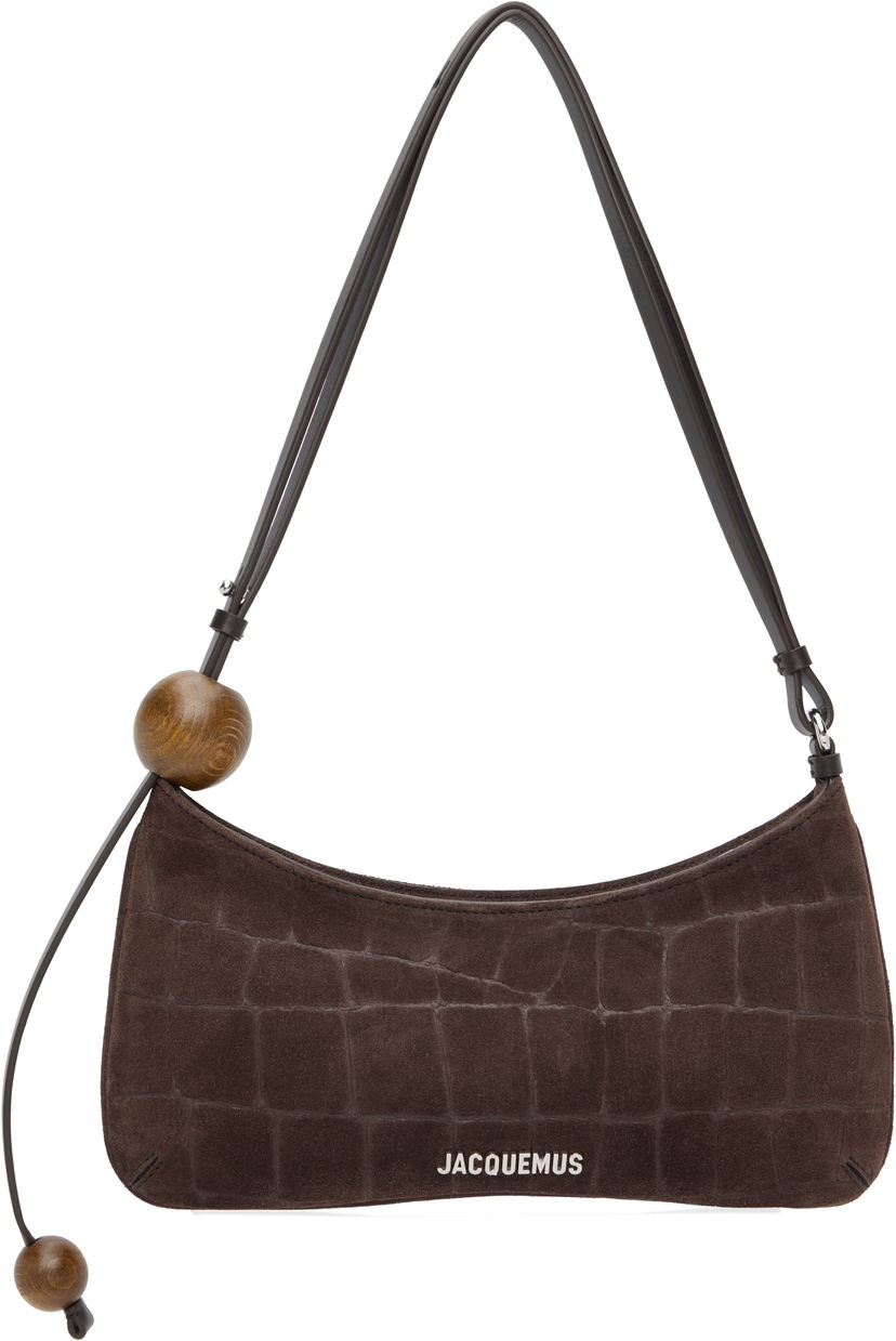 Kabelka Jacquemus Brown 'The Bisou Perle' Bag Hnedá | 25HBAW00057AC07A09