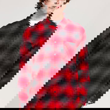 Košeľa Urban Classics Oversized Checked Grunde Shirt Červená | TB3799, 2
