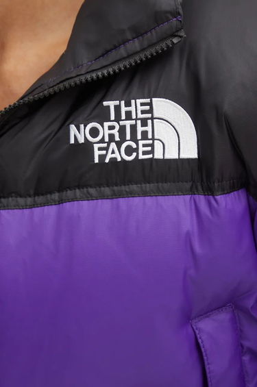 Prešívaná bunda The North Face W NUPTSE SHORT JACKET Fialová | NF0A5GGES961, 4