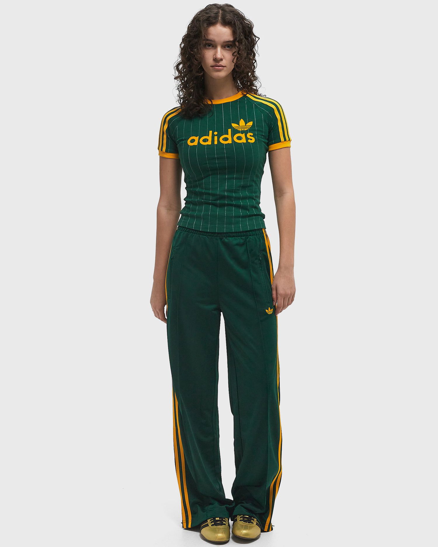 Tričko adidas Originals Graphic Cali Tee Zelené | JC7703, 1