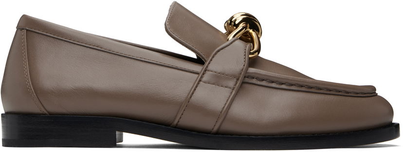 Tenisky a topánky Bottega Veneta Bottega Veneta Astaire Leather Loafers Hnedá | 796697 V5DZ0