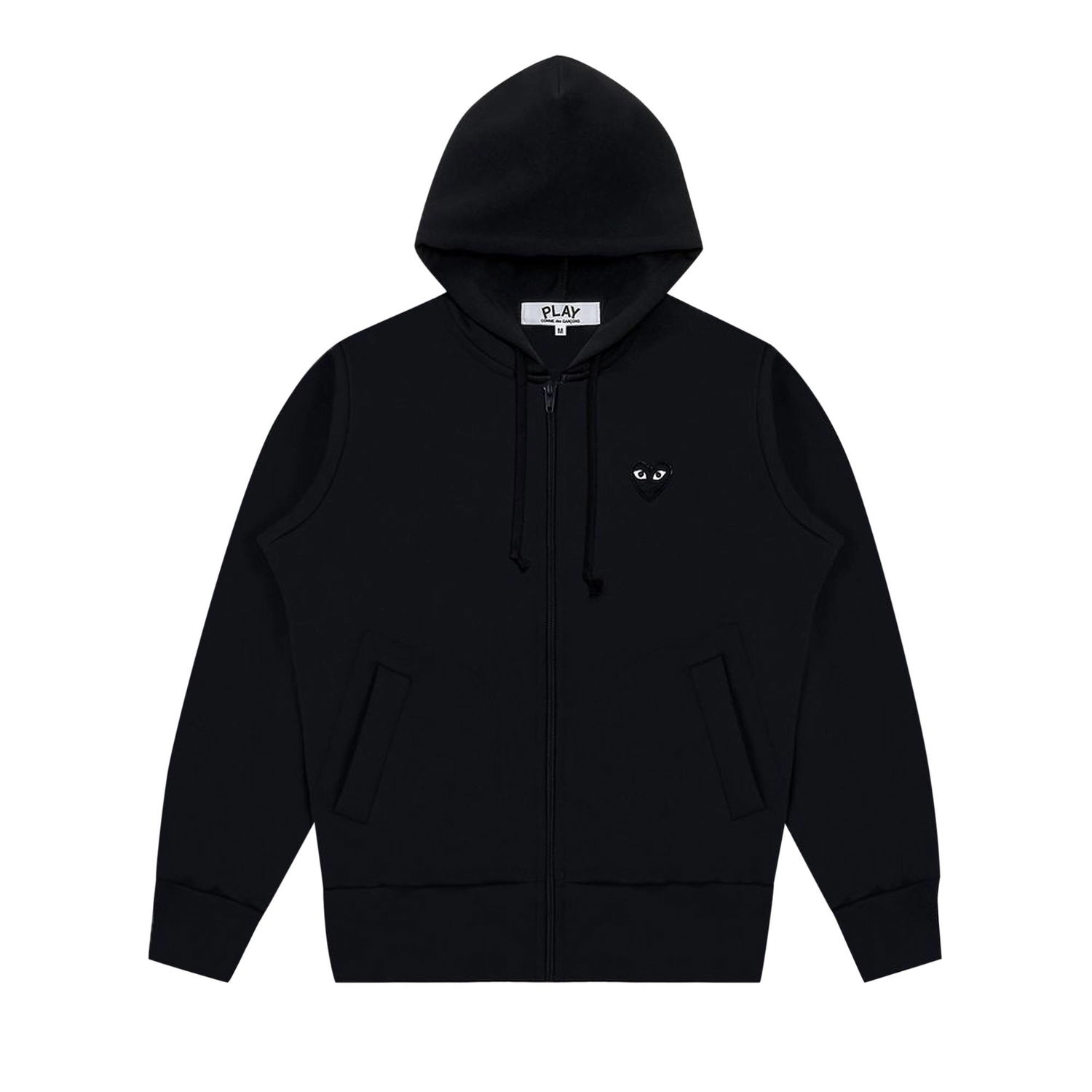 Mikina Comme des Garçons PLAY Zip Up Hoodie Čierna | AZ T254 051 1, 1