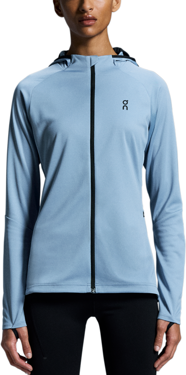 Mikina On Running Running Climate Zip Hoodie Modrá | 1we10330732, 0