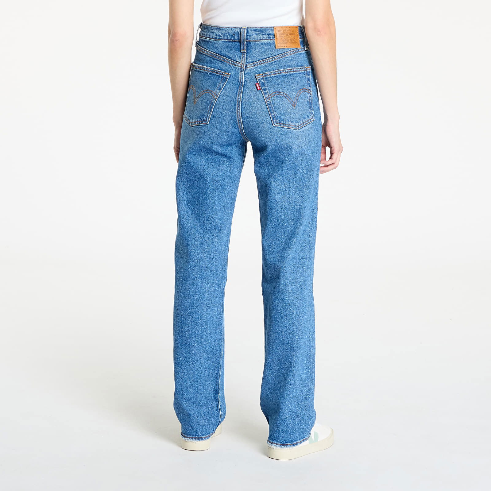 Blue Ribcage Full Length Jeans