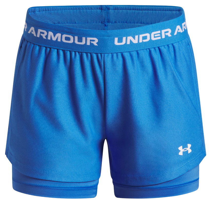 Šortky Under Armour Tech Play Up 2N1 Short Modrá | 6004985-402