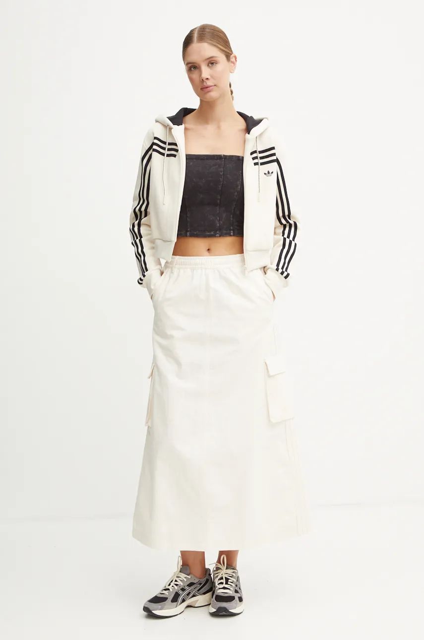 Crop Top adidas Originals Crop Top Cold Shoulder Čierna | IW5570, 1