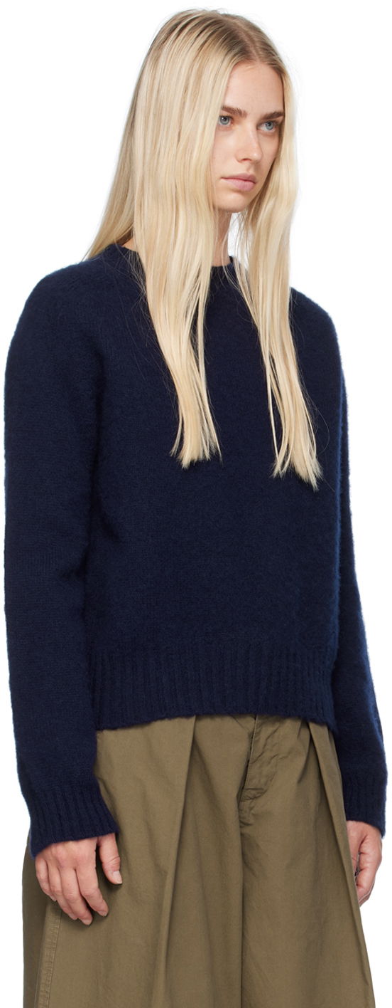 Sveter YMC Jets Sweater Modrá | Q8AZB, 1