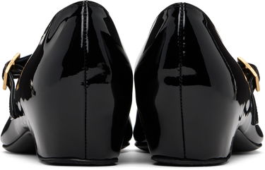Oblečenie Khaite KHAITE Sybil Mary Jane Ballerina Flats Čierna | F4052-909, 1