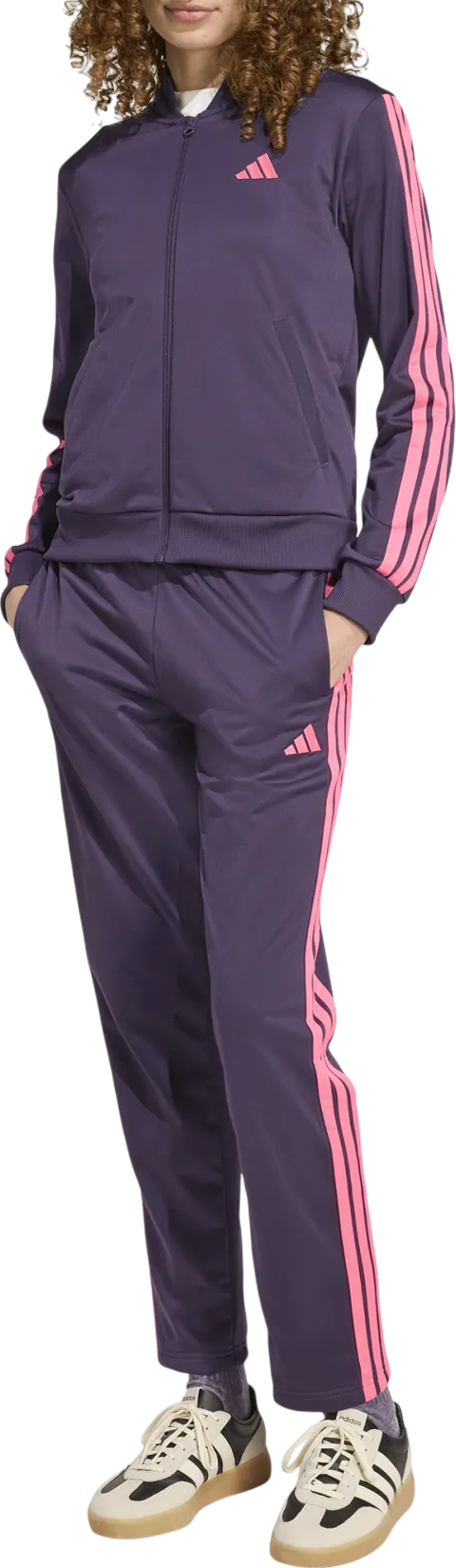 Súprava adidas Originals Essentials 3-Stripes Tracksuit Fialová | jx0510