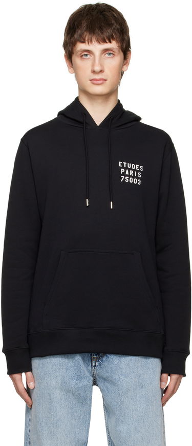 Mikina Études Stencil Hoodie Čierna | H22MM254OC16BK, 0