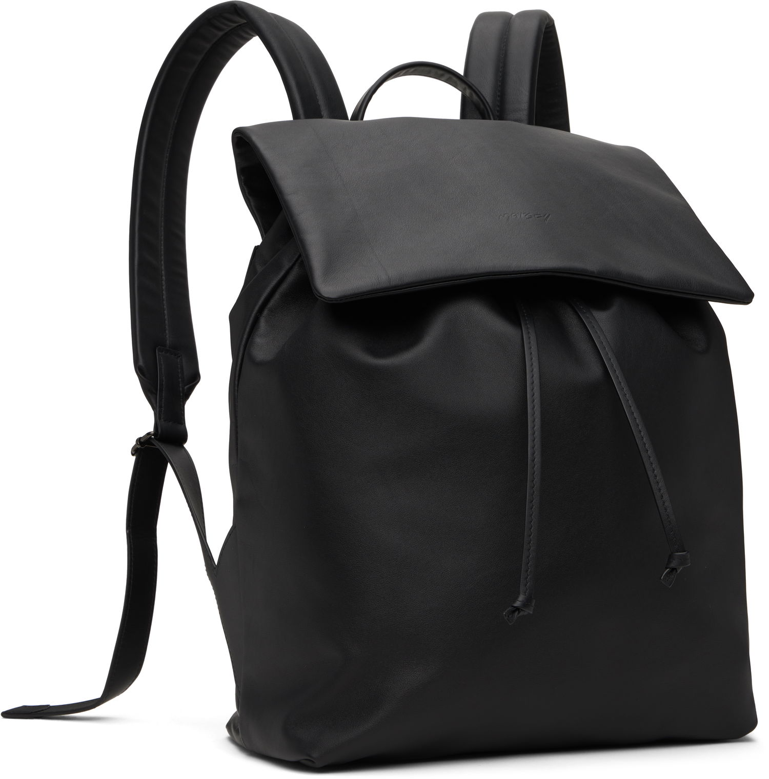 Batoh Marsèll Marsell Patta Leather Backpack Čierna | MB0430 P010666, 1