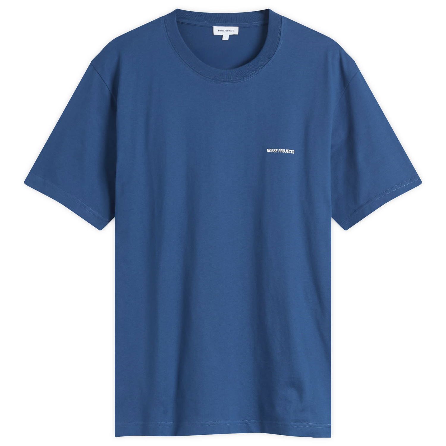 Tričko NORSE PROJECTS Johannes Organic NORSE Logo Print T-shirt Modrá | N01-0684-7190, 0