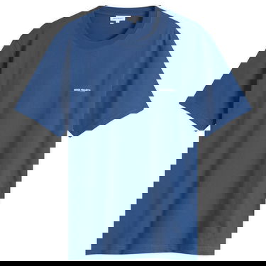 Tričko NORSE PROJECTS Johannes Organic NORSE Logo Print T-shirt Modrá | N01-0684-7190, 0