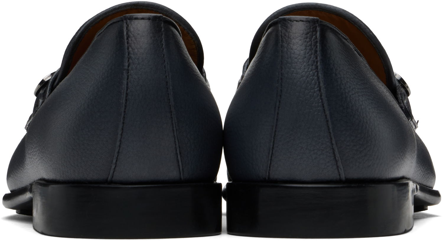 Tenisky a topánky FERRAGAMO Salvatore Ferragamo Gancini Ornament Loafers Navy | 778747, 1