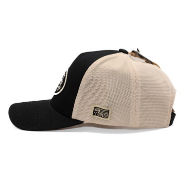 Šiltovka Von Dutch Von Dutch Trucker Flag Hat Čierna | VD/1/CB/LOF/B30, 1