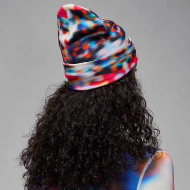 Kulicha Jordan Peak Essential Mountainside Vibrant Abstract Print Beanie Rôznofarebný | HV2047-100, 3