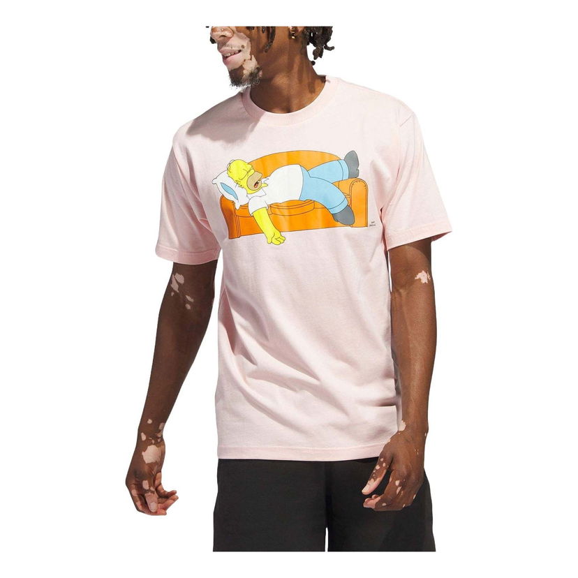 Tričko adidas Originals Simpsons Couch Graphic T-Shirt Ružová | IM8028