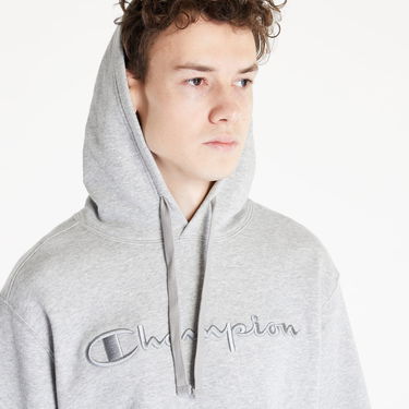 Mikina Champion Hooded Sweatshirt Šedá | 218486 CHA EM031, 3