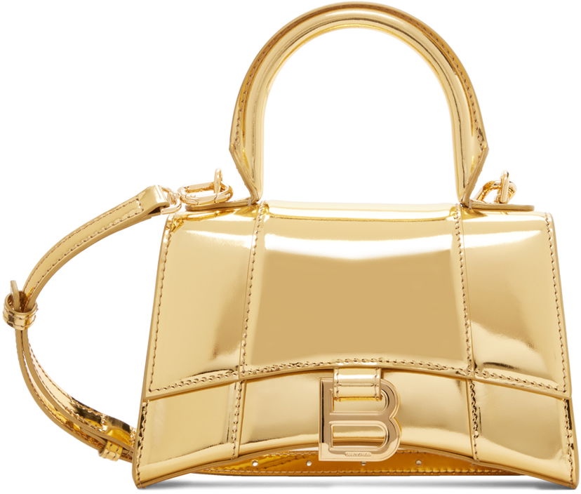 Kabelka Balenciaga Gold XS Hourglass Bag Rôznofarebný | 592833 2AAGJ