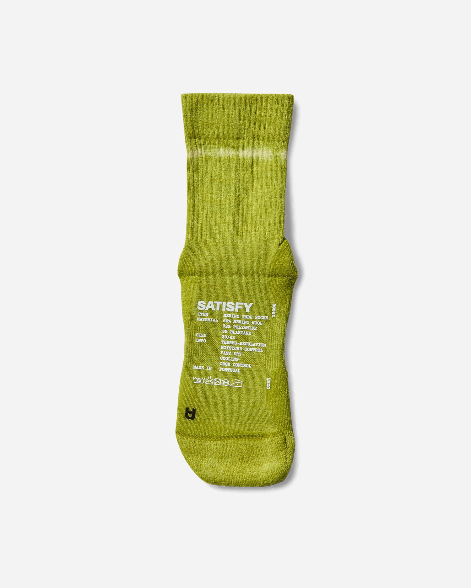 Ponožky Satisfy Merino Nylon Tie Dye Tube Socks Zelené | 32002 TDGG, 1