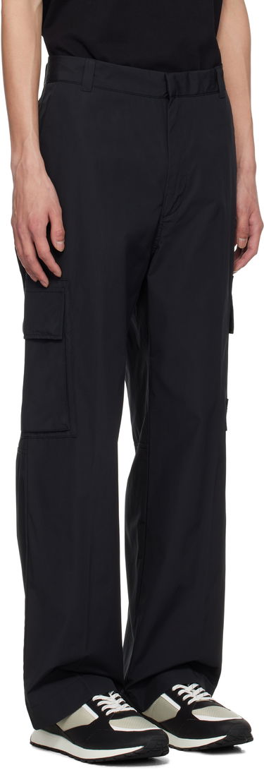 Cargo nohavice BOSS Hugo Regular-Fit Water-Repellent Cargo Trousers Čierna | 50530813, 1