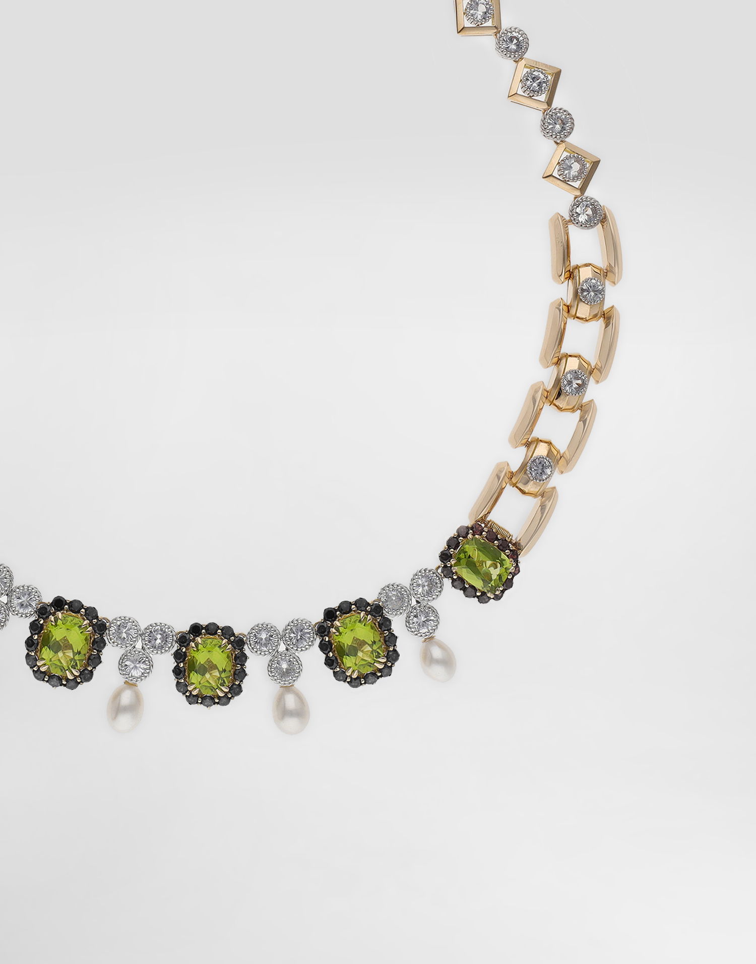 Náhrdelník Dolce & Gabbana Peridot Pearl Embellished Necklace Onesize Rôznofarebný | WNSA7GWPER187583, 1