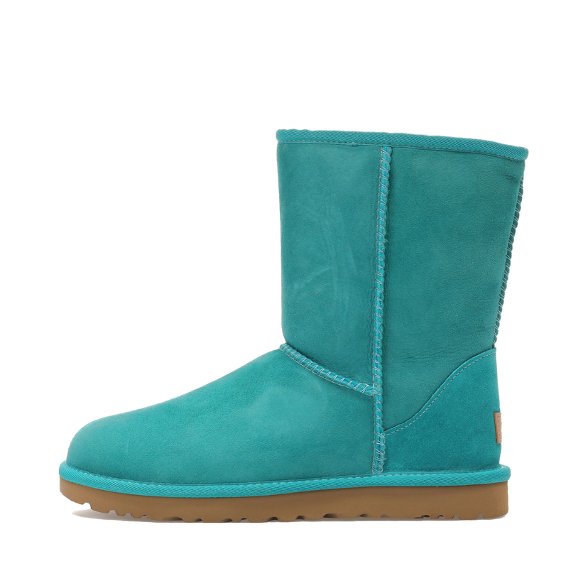 Tenisky a topánky UGG Classic Short II Boot Aquatic Blue W Tyrkysová | 1016223-AQBL