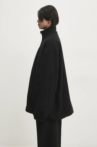 Mikina VETEMENTS VETEMENTS Metal Sleeves Fleece Oversize Jacket Čierna | UA66JA380B, 1