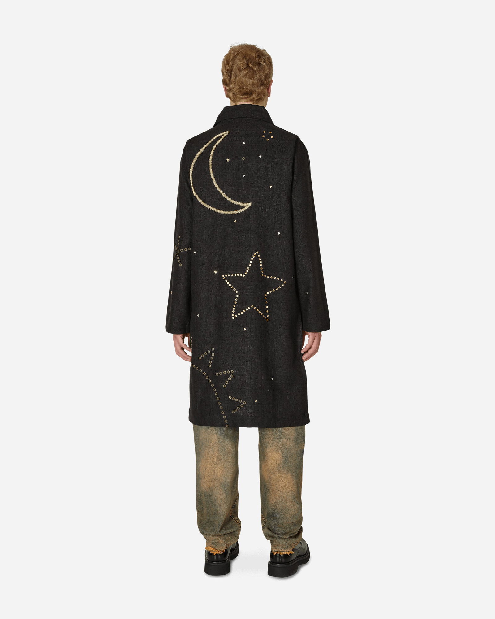 Embroidered Constellation Coat