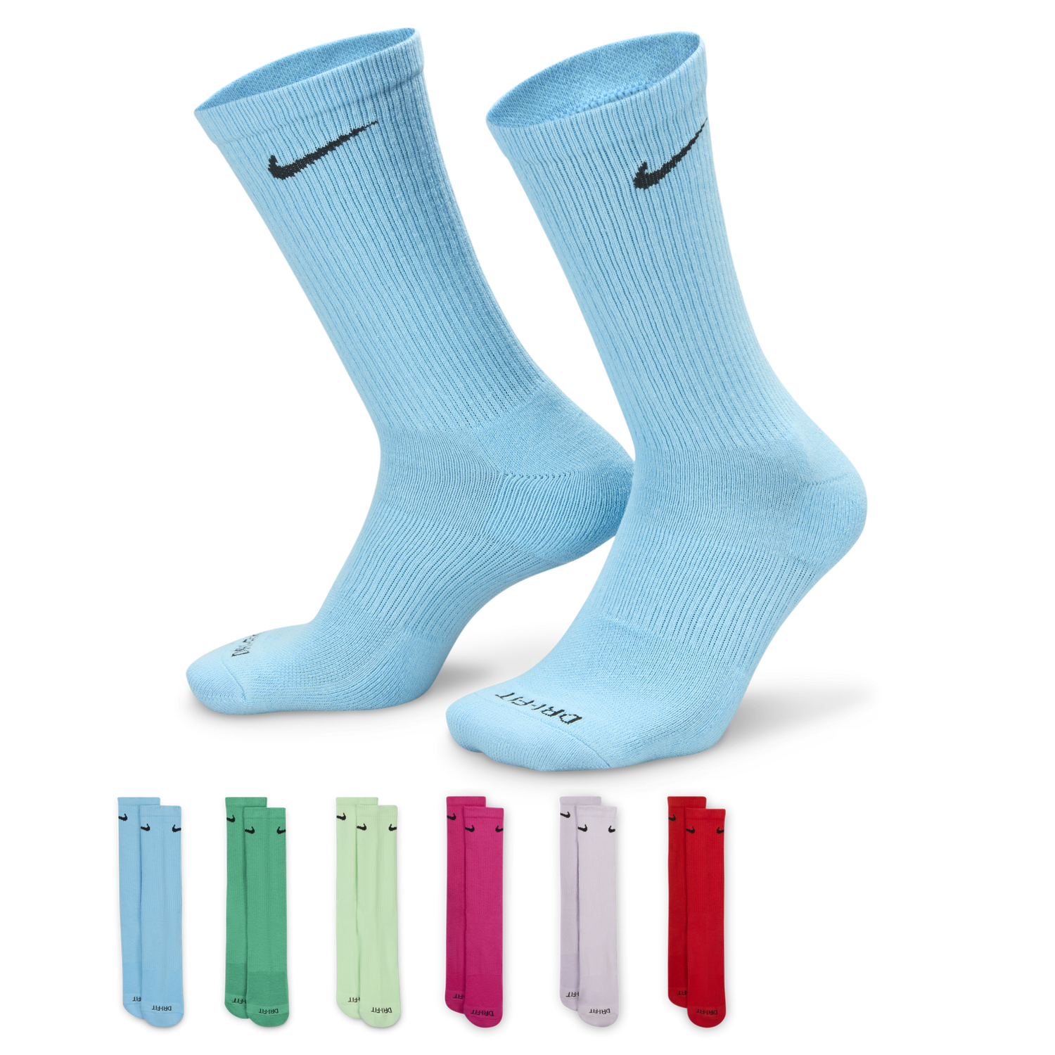 Ponožky Nike Everyday Plus Tyrkysová | SX6897-907, 0