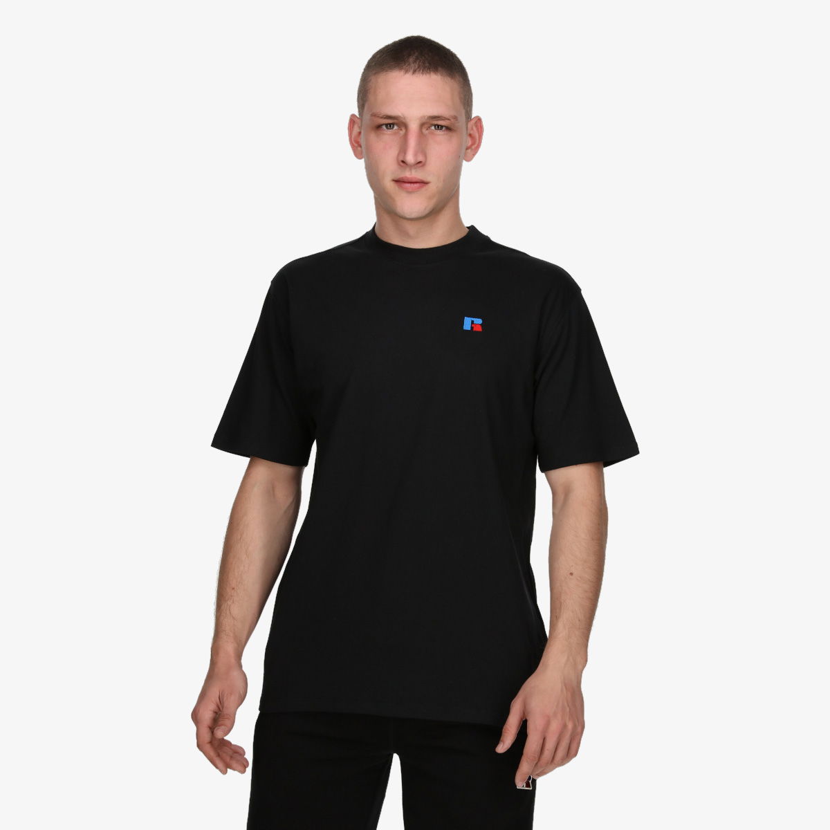 Tričko Russell Athletic Baseliner Short Sleeve Crewneck T-Shirt Čierna | E3-609-2-099, 0