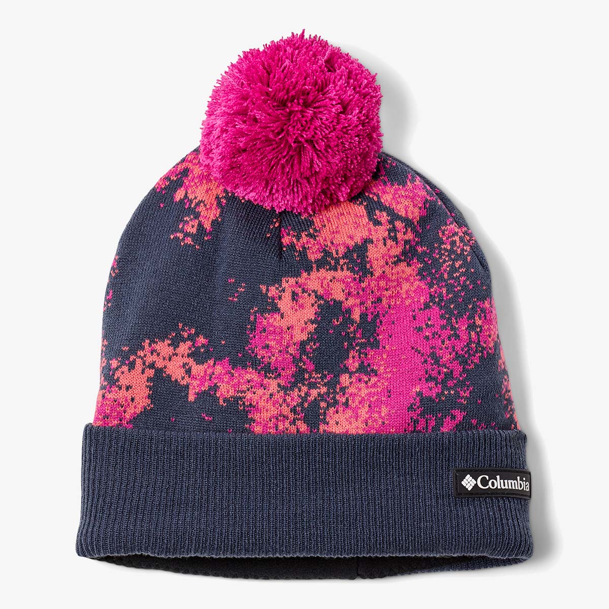 Kulicha Columbia Columbia Polar Powder II Fleece-Lined Pom Beanie Navy | 1979861468, 0