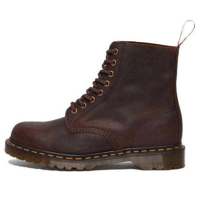 Tenisky a topánky Dr. Martens Pascal Waxed Full Grain Leather Lace Up Boots Hnedá | 30670294