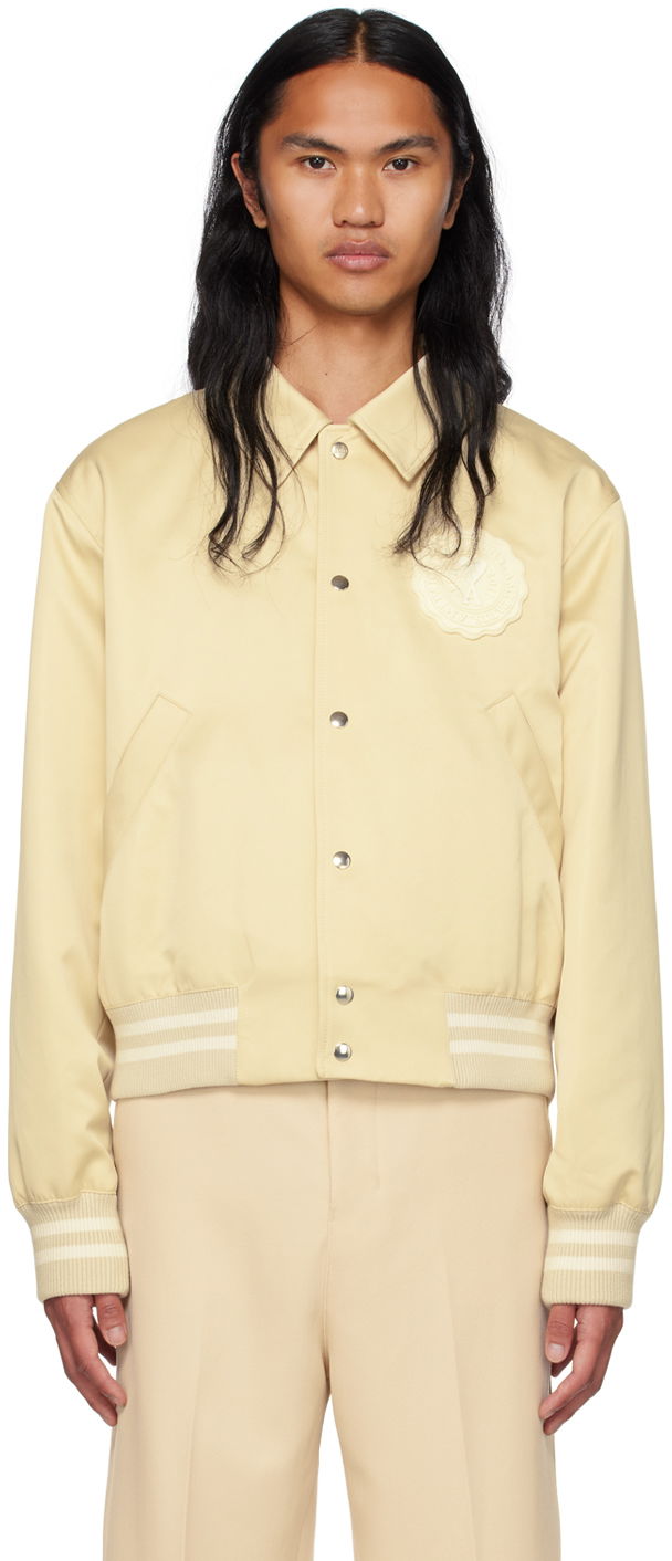 Bunda AMI Teddy Bomber Jacket Žltá | UJK219.PL0011, 0
