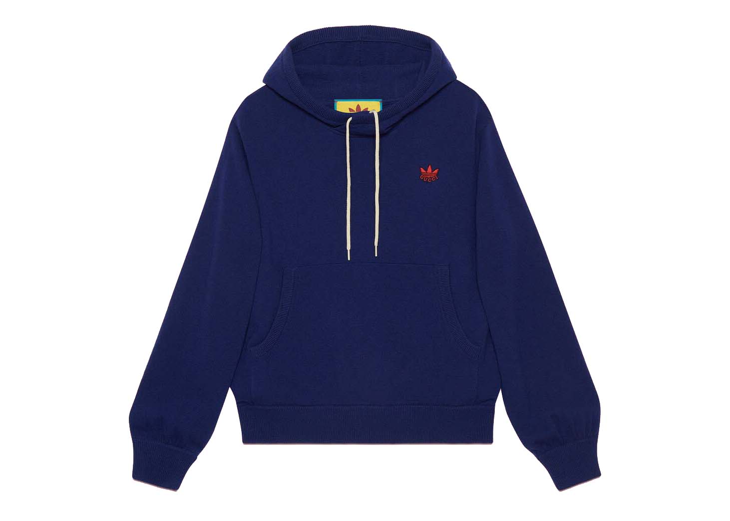 Mikina Gucci adidas x Wool Hoodie Navy | ‎700446 XKCH8 4330, 0