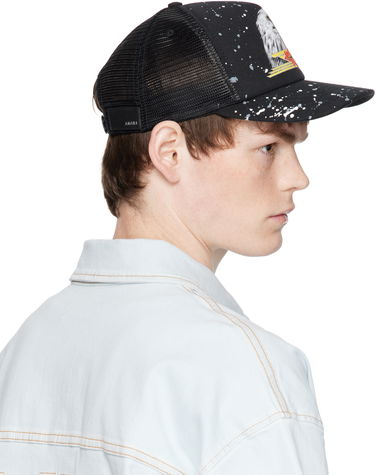 Šiltovka AMIRI AMIRI Vintage Trucker Cap Čierna | AMHATR1027, 2